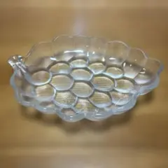 ブドウ型ガラス皿