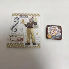 鬼滅の刃 バレンタイン 宇髄天元 アクリルスタンド 缶バッジ