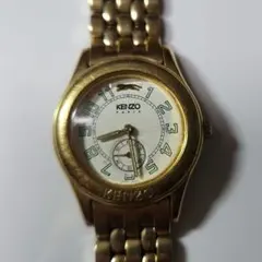 あ*い様 [KENZO]ケンゾー ヴィンテージ 腕時計 ゴールド KN-7803のサムネイル