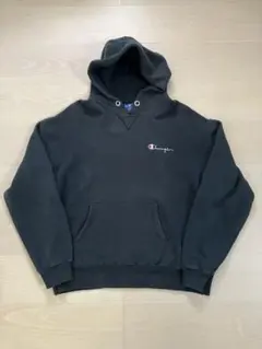 Champion ブラック パーカー Lサイズ
