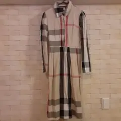 チェック柄 シャツワンピース Mサイズ
