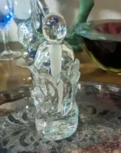 ガラス　香水瓶　パフュームボトル