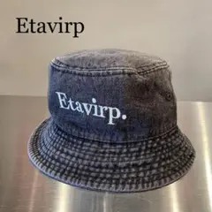 【希少】etavirp エタヴァープ CAP キャップ etavirp.エタヴァープ Logo Ripstop Poly Cap キャップ ブラック