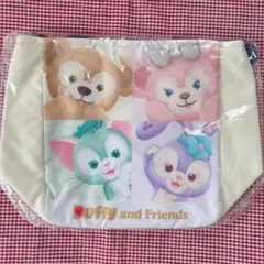 【新品.未開封】♡ディズニー♡ダッフィー &フレンズスーベニアランチトートバッグ