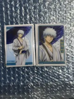 銀魂　坂田銀時　アクリルカード２枚セット