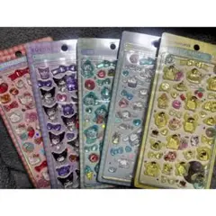 翌日発送★③ボンボンドロップシール サンリオ 5枚セット★