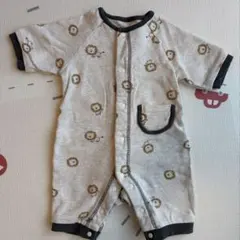 ライオン柄　ロンパース　西松屋