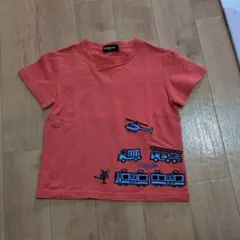 klädskåp クレードスコープ 乗り物刺繍 Tシャツ 100のサムネイル
