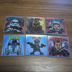 スターウォーズ ビックリマンシール２枚セット