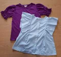 アーヴェヴェ　トップス二枚　サイズ120 130