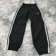 訳あり　adidas ブラック ジョガーパンツ 130cm