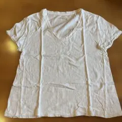 SEA ホワイト Vネック Tシャツ 半袖のサムネイル