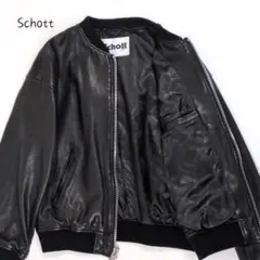 Schott ショット BOWERY バワリー MA-1 ライダース ジャケット