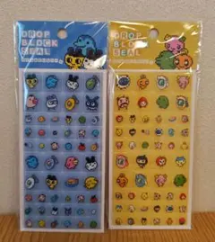 たまごっち　タイルみたいなシール　DROP BLOCK SEAL　カミオジャパン