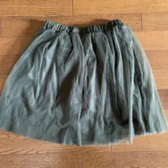 フレアスカート チュールスカート　earth music&ecology