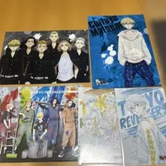 東京リベンジャーズ　クリアファイル５枚セット