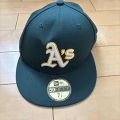 New Era 59FIFTY A's キャップ 7 1/8 アスレチックス