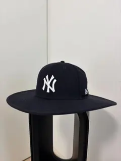 値段交渉可　NEWERA ロングブリムハット　ヤンキース　7 3/8 58.7㎝