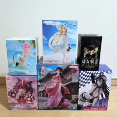 美少女フィギュア　プライズ　まとめ売り　6個セット