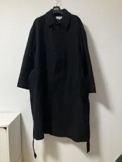 アーバンリサーチ　ウール　ステンカラーコート　ブラック　L