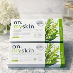 週末限定価格！新品未開封on: myskin ハーブピーリング 2箱セット