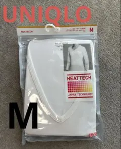 【新品未使用】HEATTECH Vネック長袖Tシャツ Mサイズ　ヒートテック