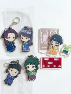 薬屋のひとりごと　カプセルラバーマスコットセット