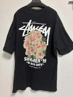 Stussy フラワープリント Tシャツ XL