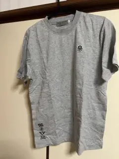 お値下げ相談歓迎！BLUE CROSSグレー シンプルなバックプリントTシャツM