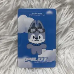 StrayKids バンチャン PILOT ネームタグ SKZOO トレカ