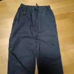 美品UNIQLO:C ワイドパラシュートパンツ/デニム　サイズM