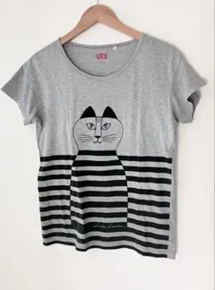 UNIQLO リサラーソン　コラボTシャツ　猫　Sのサムネイル