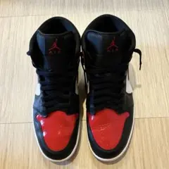 NIKE AIR JORDAN 1 MID BRED 28.5cm