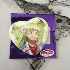 魔入りました！入間くん クララ　缶バッジ　アモカフェ ハート型