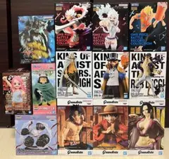 ワンピースまとめ売り　エース・ルフィ・ハンコック・ボニー・ルッチ・サボ等13体