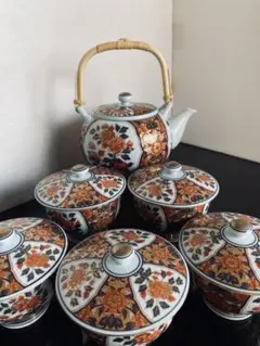 三洋陶器 赤彩古伊万里調味揃 三洋陶器 赤彩古伊万里調味揃 - メルカリ