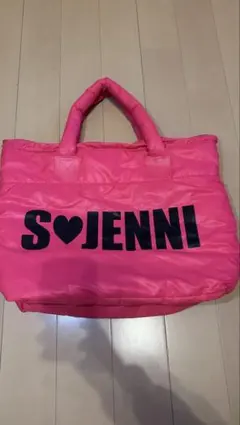 sister JENNI ピンクナイロンバック