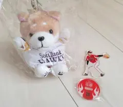 大津亮介投手　アクスタ・柴犬キーチェーンセット
