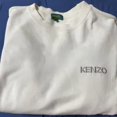 KENZO GOLF スウェット トレーナー 刺繍ロゴ アイボリーのサムネイル