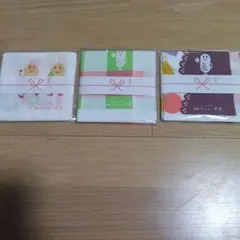 イラスト付きハンカチセット