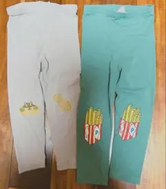 マーキーズ MARKEY'S HOGAN レギンス100cm ２本