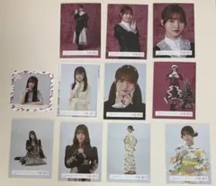 櫻坂46 中嶋優月 生写真 櫻坂カフェ コースター まとめ売り