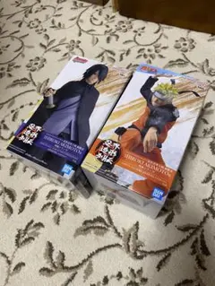 ナルト フィギュア うずまきナルト うちはサスケ ２体 naruto ボルトのサムネイル