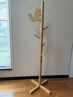 木製ポールハンガー