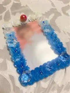 ホイップデコ　硬質ケースB7 推し活　メンカラ青・水色歓迎(˙ᴥ˙)