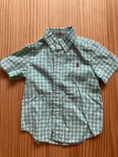 Ralph Lauren 半袖シャツ ギンガムチェック 24M