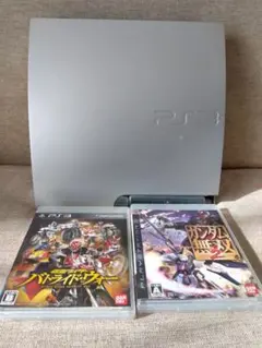 PS3本体 シルバー ソフト付き