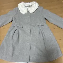 mezzo piano ジュニア グレー コート L