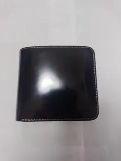 大峡製鞄　コードバン財布　黒色 土屋鞄製造所 - 人気商品 大峡製鞄 コードバン 長財布 おおば