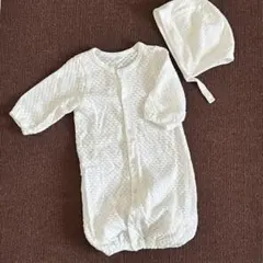 ツーウェイ・ドレスオール 50-60cm 帽子付き